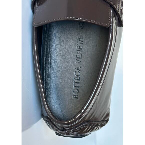 Bottega Veneta Men’s Leather Brown Moccasin Shoes 9 US (42 Eu) 741331 NIB $1050 main image 13